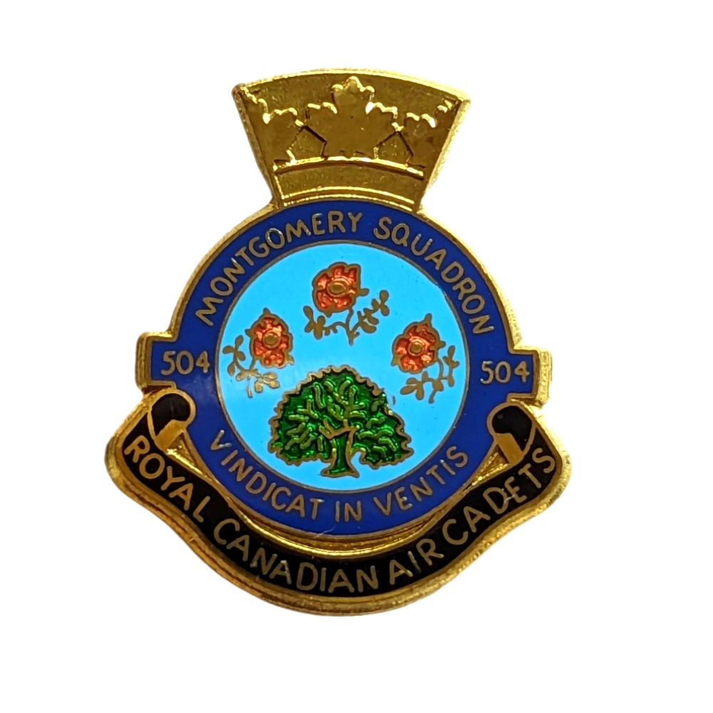 (3 for $20) RCAC Montgomery Squadron 504 Lapel / Cap Pin